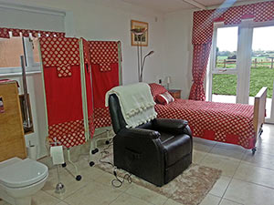 disabled accommodation area