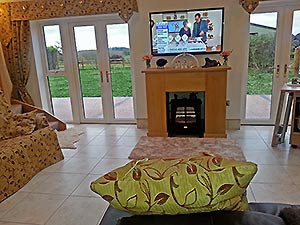 self catering lounge area